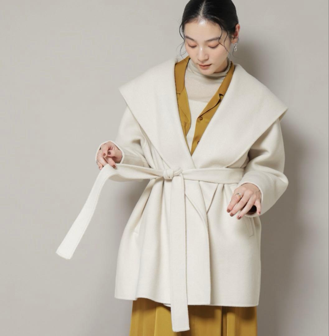 NANO universeリバーショールミディコート