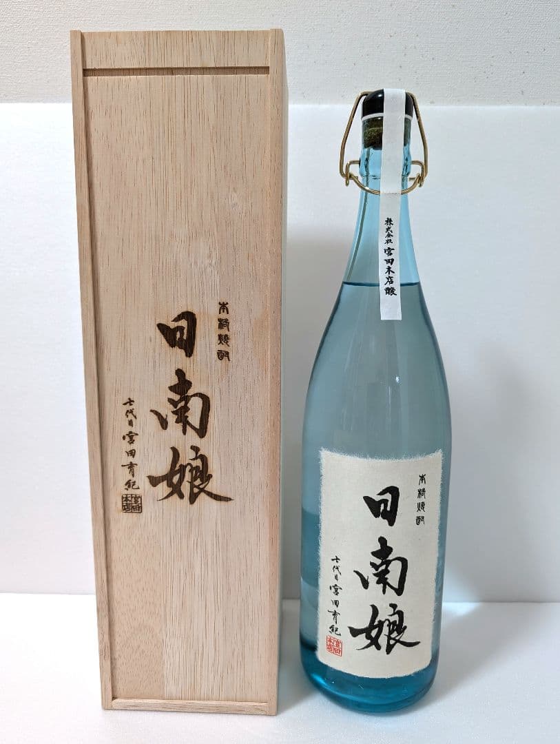 芋焼酎　日南娘七代目　桐箱付　宮田本店　限定品　2014年製　古酒