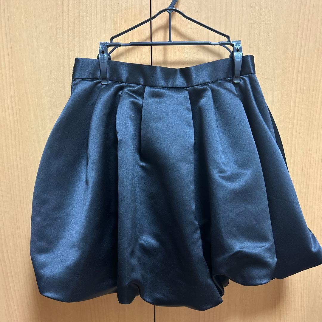 【Y( ˊᵕˋ )♡ 】THE TOE ブラック バルーンスカート