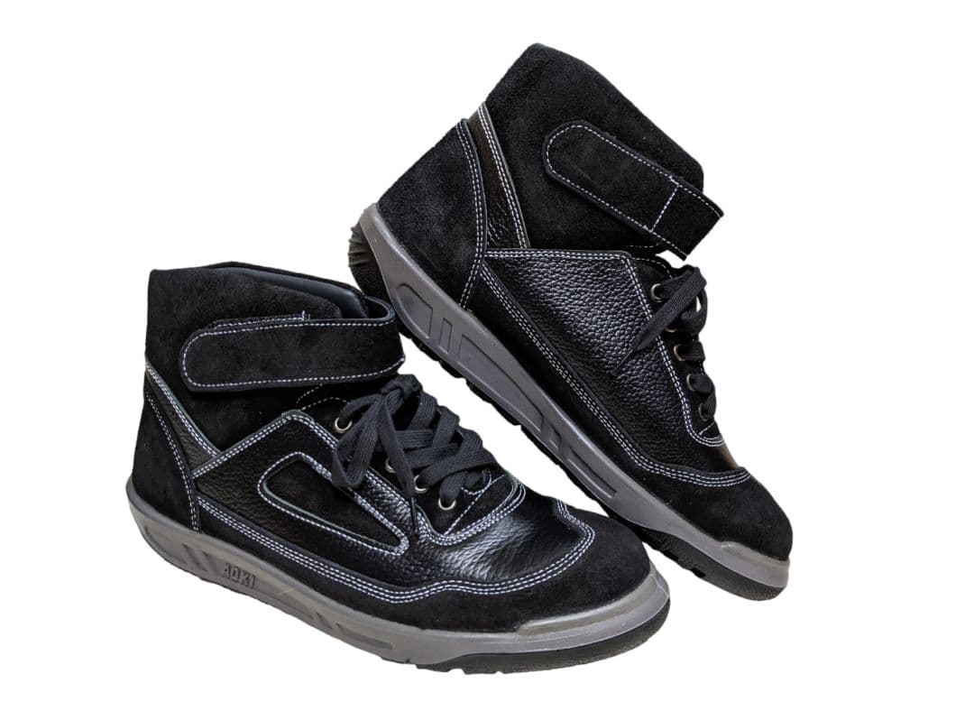 ATENEO　安全靴　黒×黒