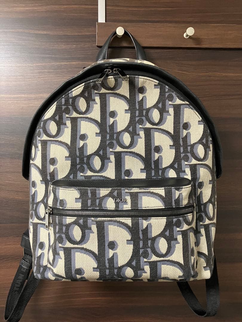 DIOR ディオール 24SS オブリーク ライダージャカード バックパック美品