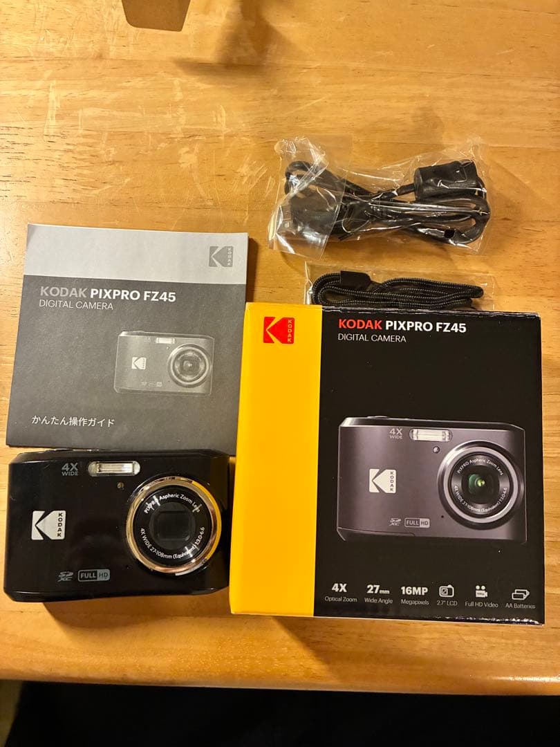 Kodak PIXPRO FZ45 コンパクトデジタルカメラ　箱付き　即日配送