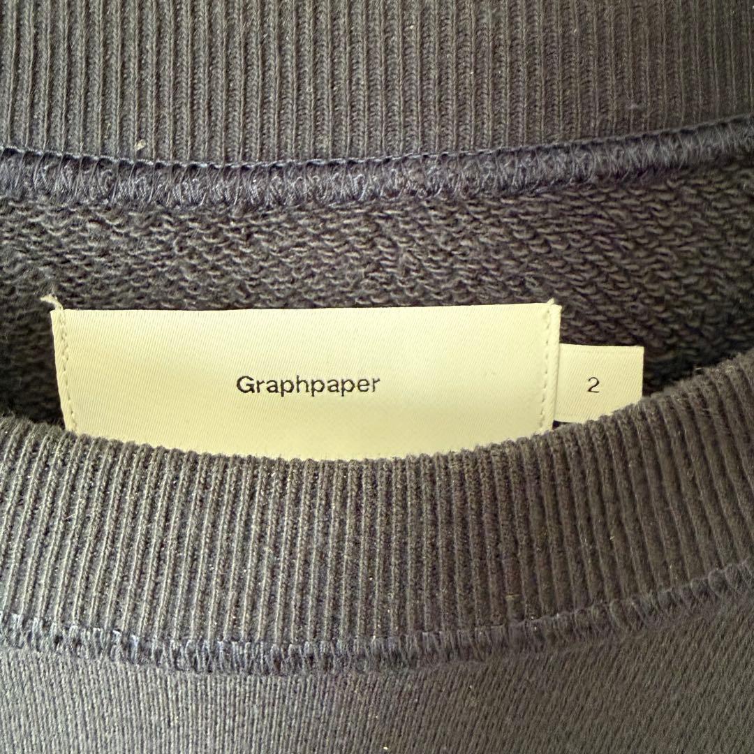 トップス Graphpaper Azuma Terry Crew Neck Sweat