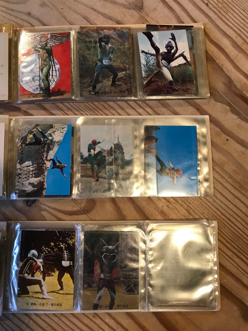 【希少】仮面ライダーカード＆アルバム　(旧) カルビー