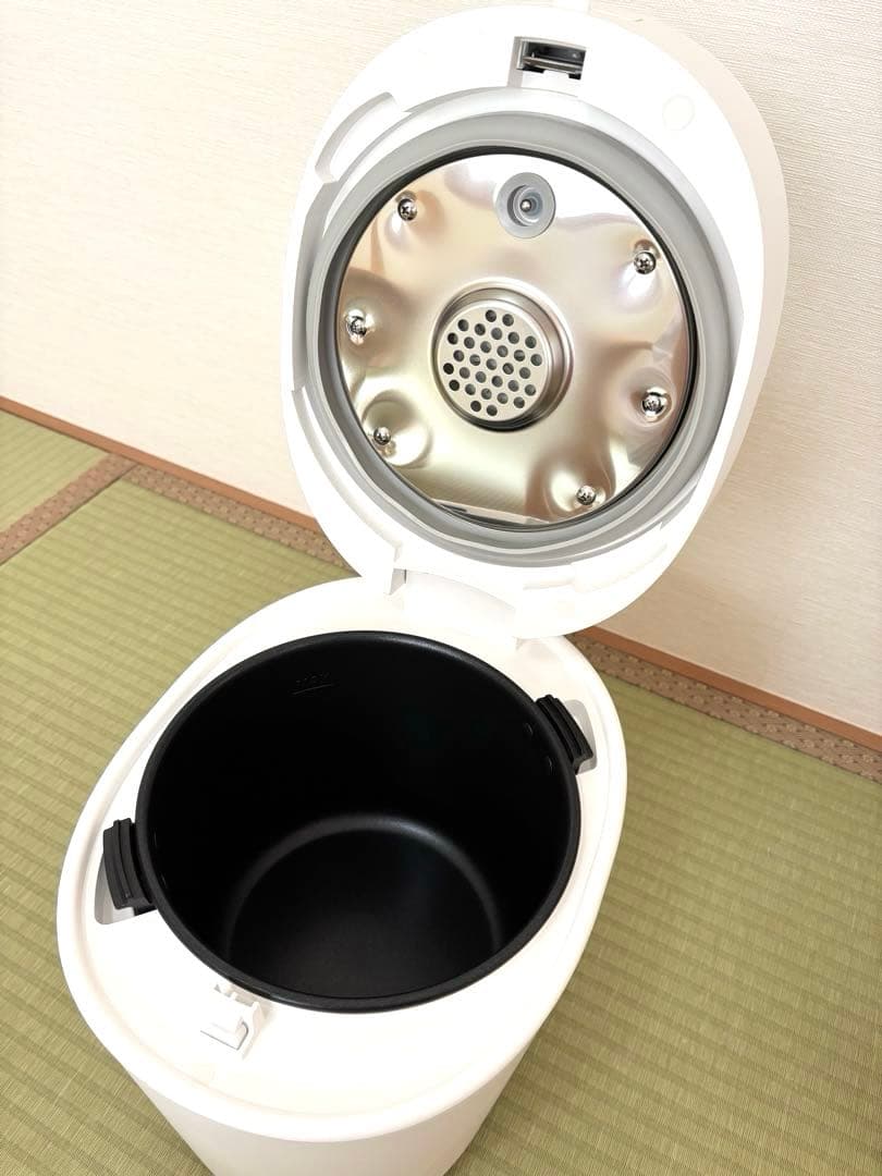 【保証書有り】±0 スチーム式加湿器H220 ホワイト