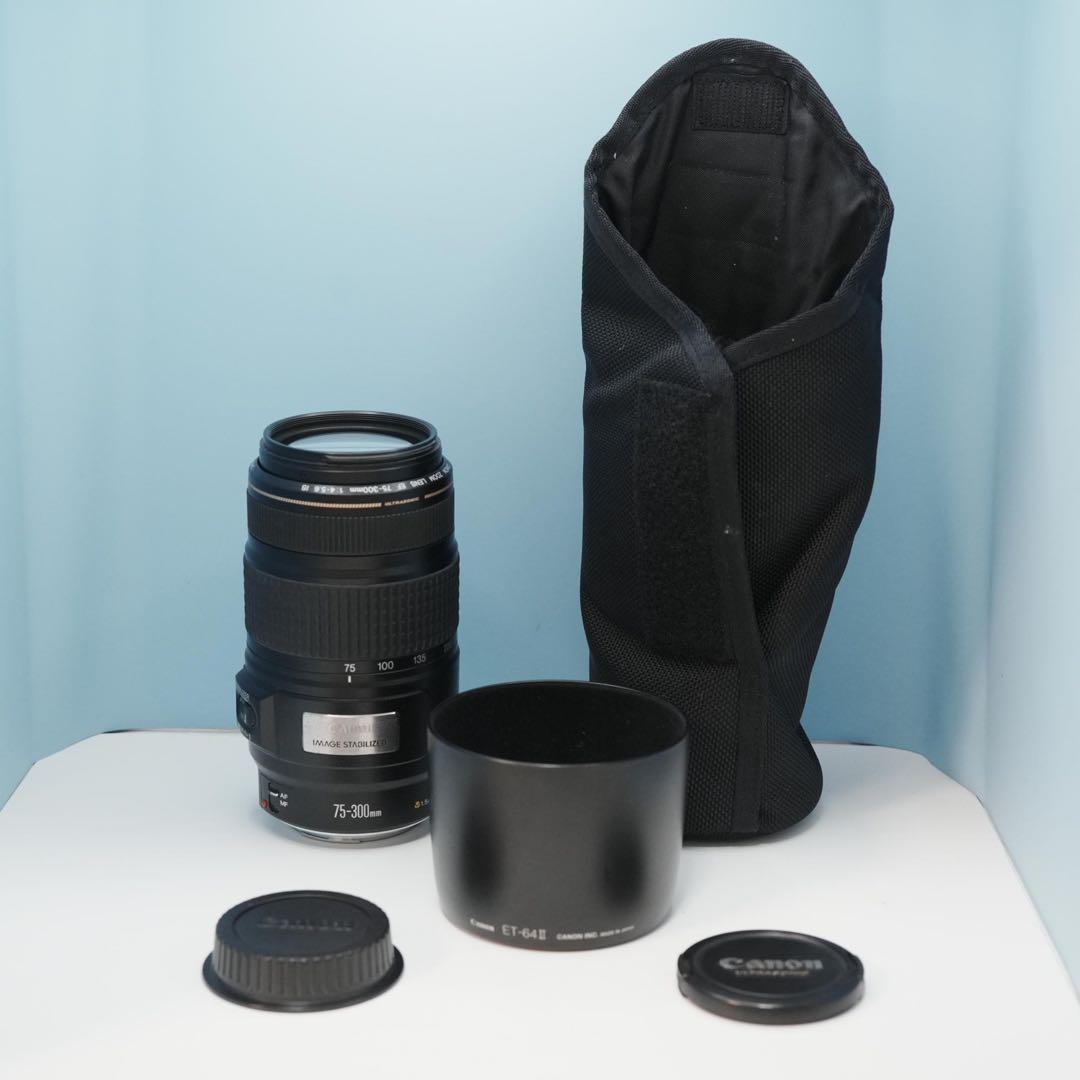 Canon純正 75-300mm 標準レンズ 美品 a4907