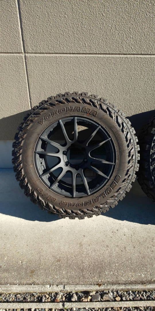 RAYS グラムライツ 57XR-X 横浜GEOLANDAR M/T 引取り限定