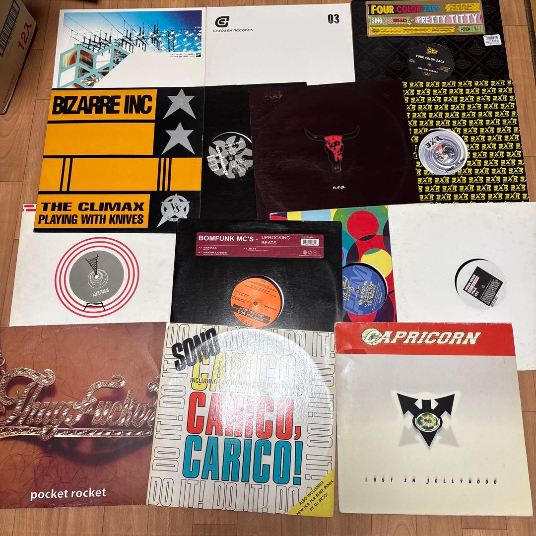 ミニマルテクノ　テックハウス　レコードまとめ　66枚