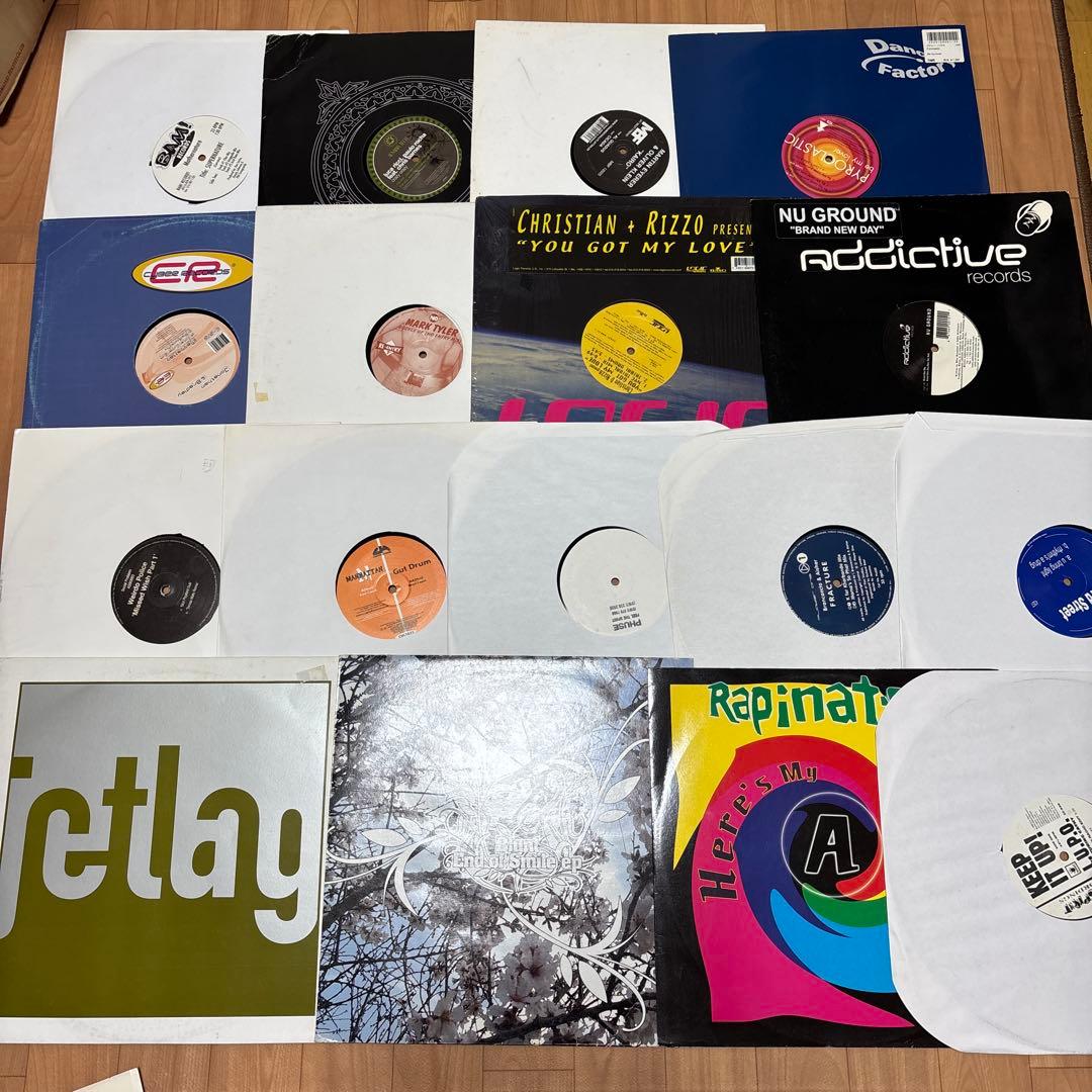 ミニマルテクノ　テックハウス　レコードまとめ　66枚