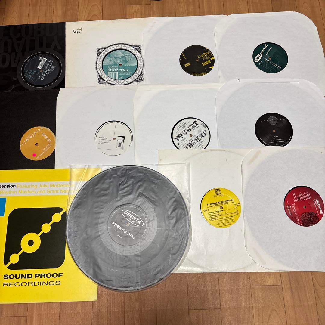 ミニマルテクノ　テックハウス　レコードまとめ　66枚