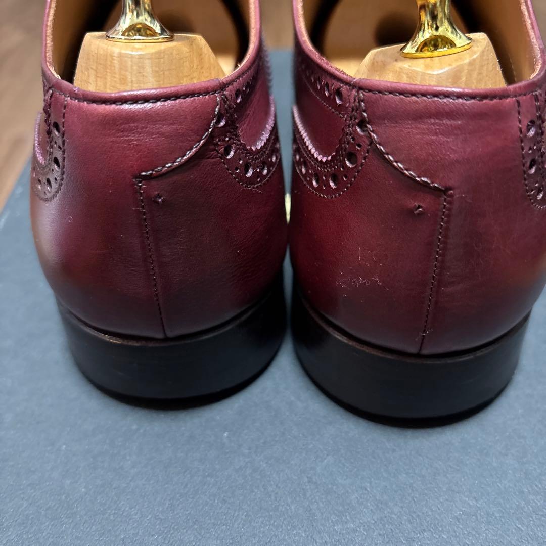 【美品】スコッチグレイン GINZA edition 25.5cm ボルドー