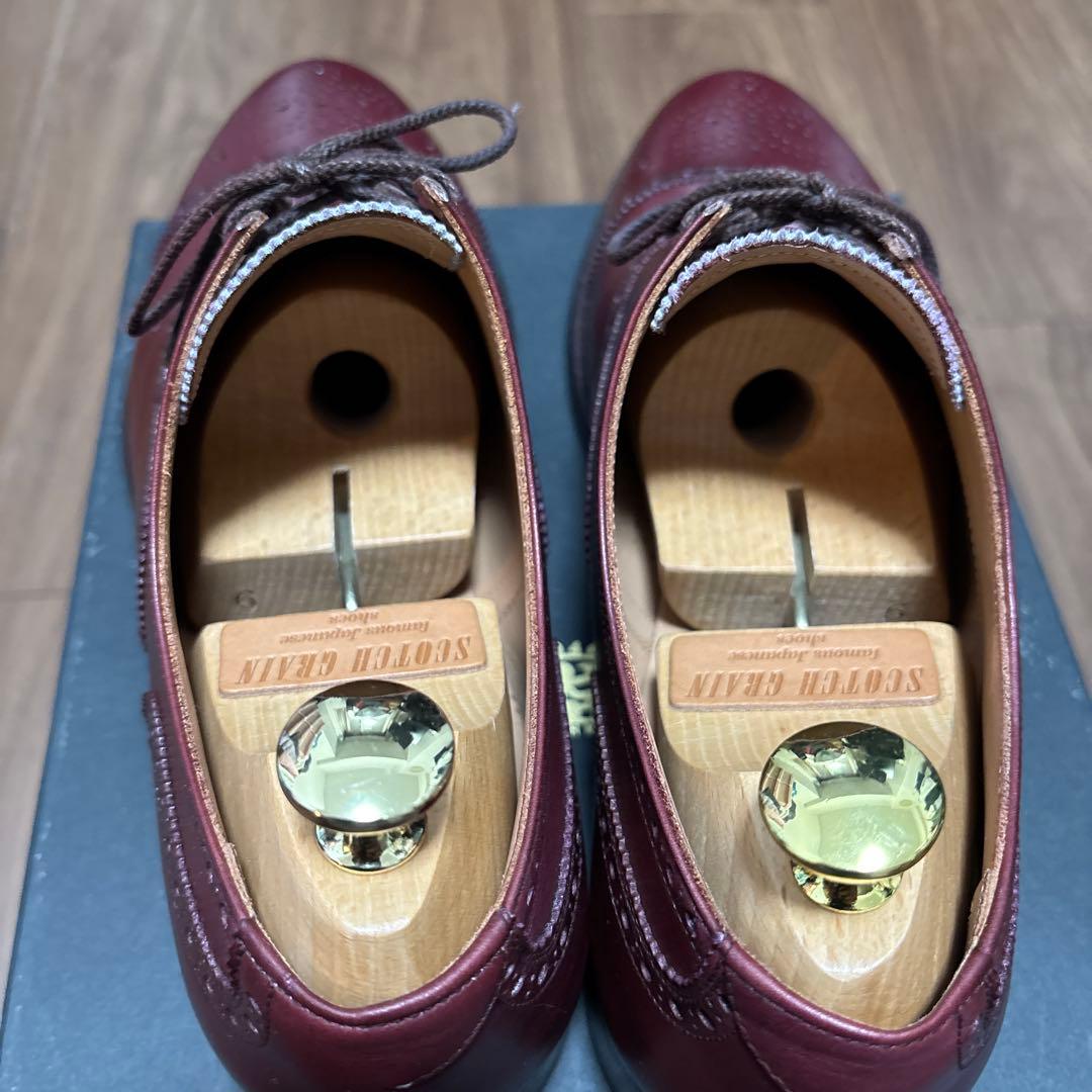 【美品】スコッチグレイン GINZA edition 25.5cm ボルドー