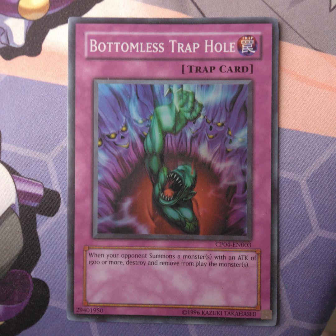 遊戯王　奈落の落とし穴　英語　cp スーパー　プロモ