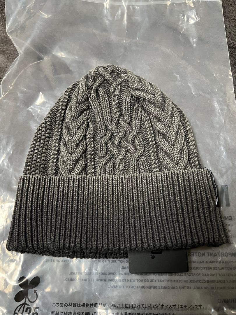 neighborhood washed cable beanie ブラック 新品