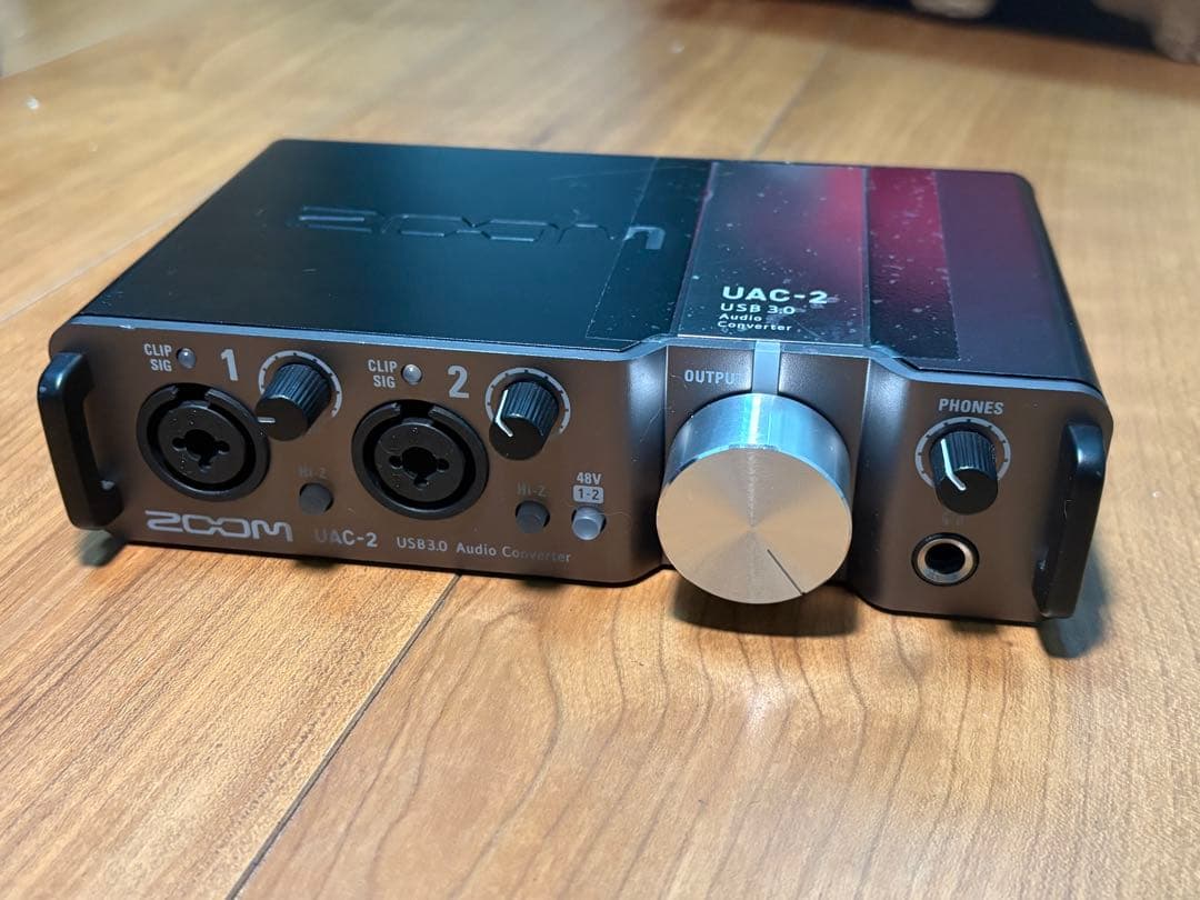 ZOOMオーディオインターフェース　UAC-2