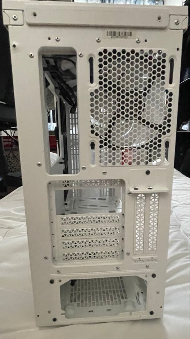 XPG Battle Cruiser 4面ガラス PCケース ファン4基ホワイト