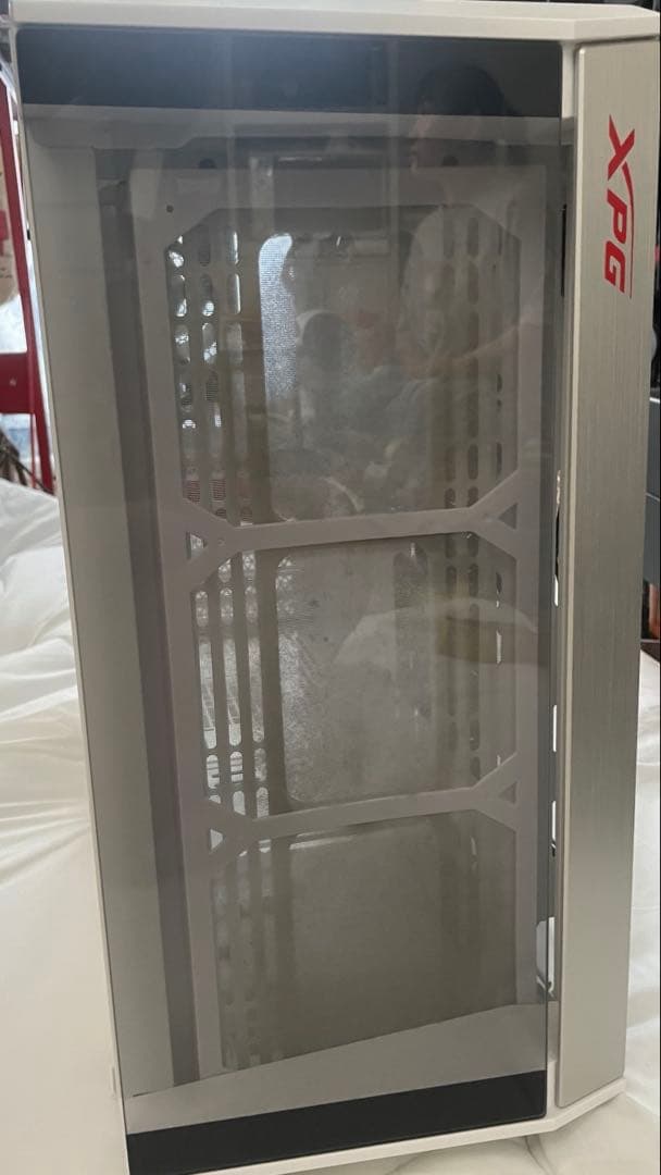 XPG Battle Cruiser 4面ガラス PCケース ファン4基ホワイト