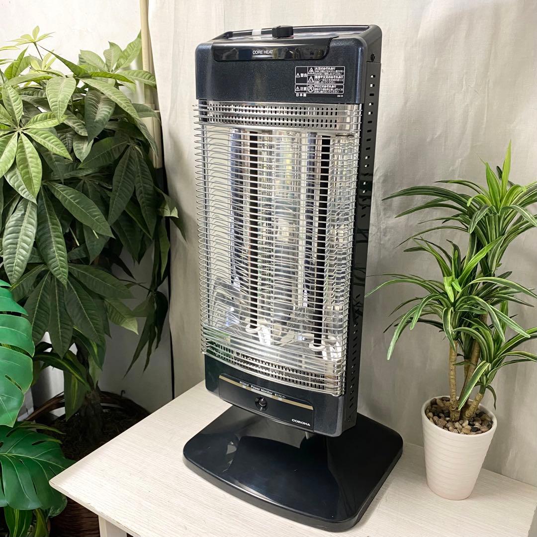 人気カラーのブラック系がカッコいい！遠赤外線であったか♪コロナ遠赤外線ストーブ
