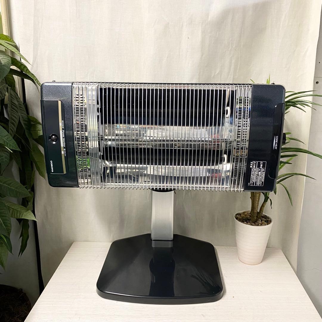 人気カラーのブラック系がカッコいい！遠赤外線であったか♪コロナ遠赤外線ストーブ