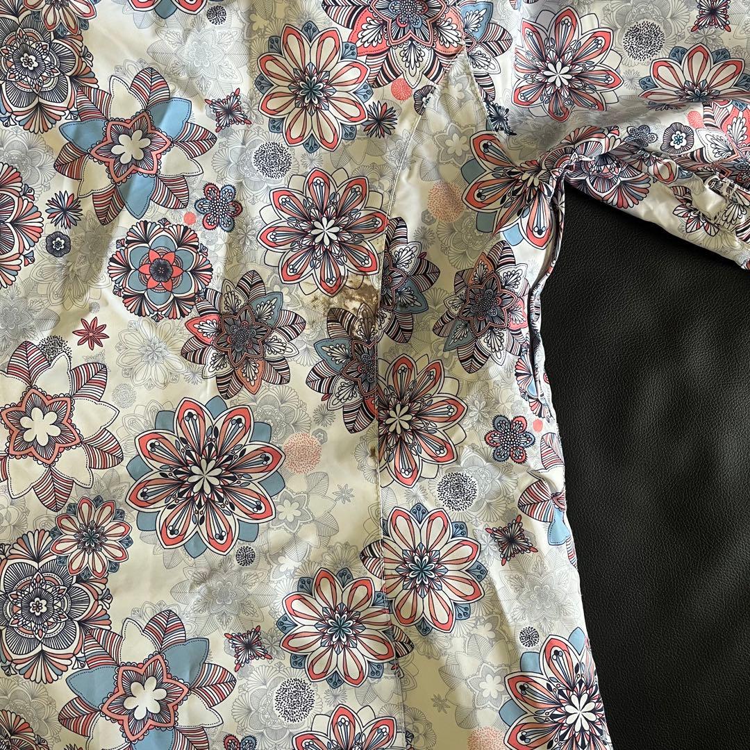 ロキシー　ROXY　レディース　スノーボードジャケット　Sサイズ　総柄上下セット