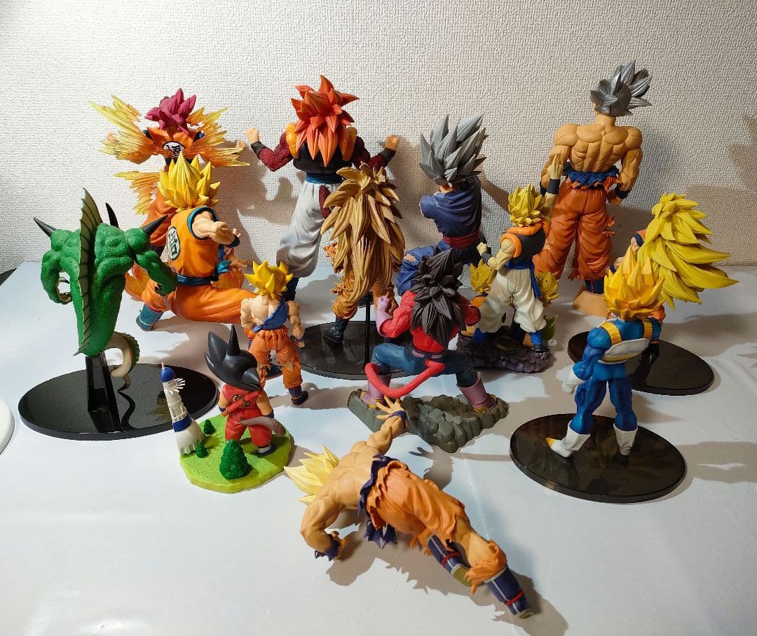 ☆　ドラゴンボールフィギュア　まとめ売り　孫悟空　ゴジータ　ポルンガ　ベジータ