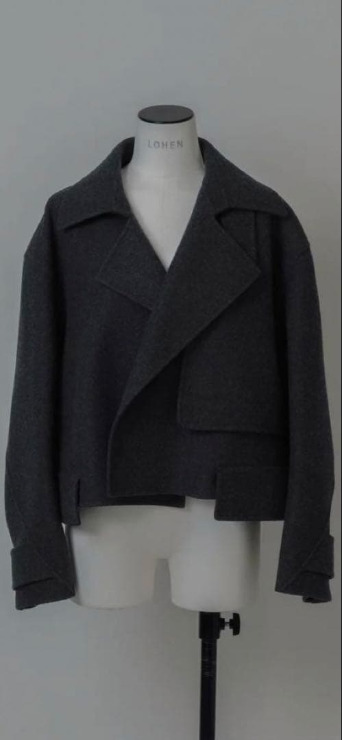 LOHEN ショートトレンチリバーコート