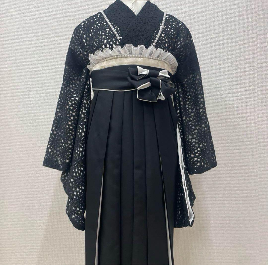 バイカラー袴　単品