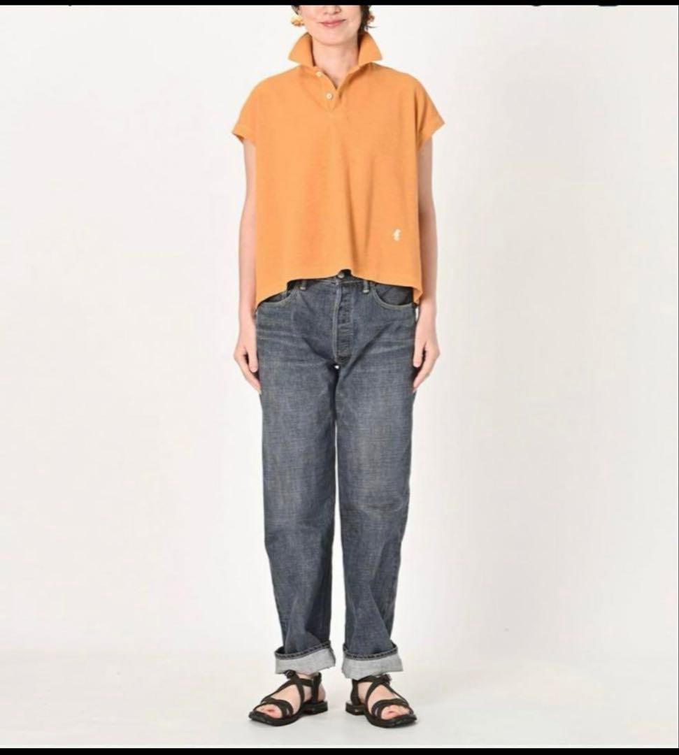 45R ジンバカノコの33色馬ポロ モスブルー