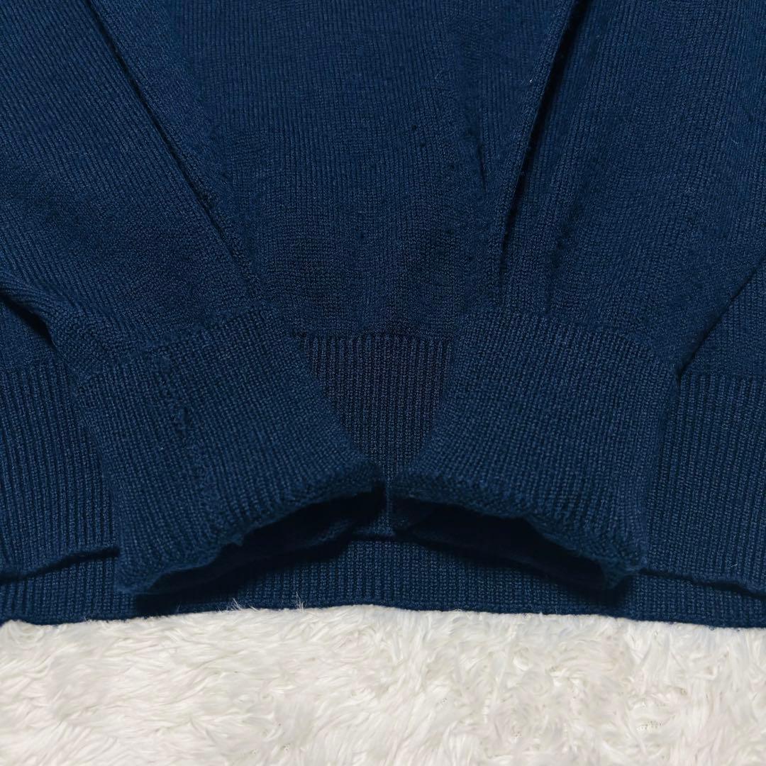 90's イヴ サンローラン カサンドラロゴ YSLロゴ ニット セーター M