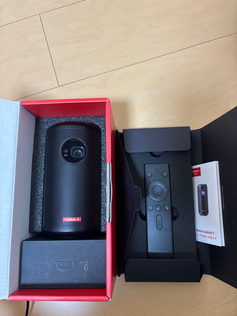 m*o様 Nebula プロジェクター 本体 リモコン付き