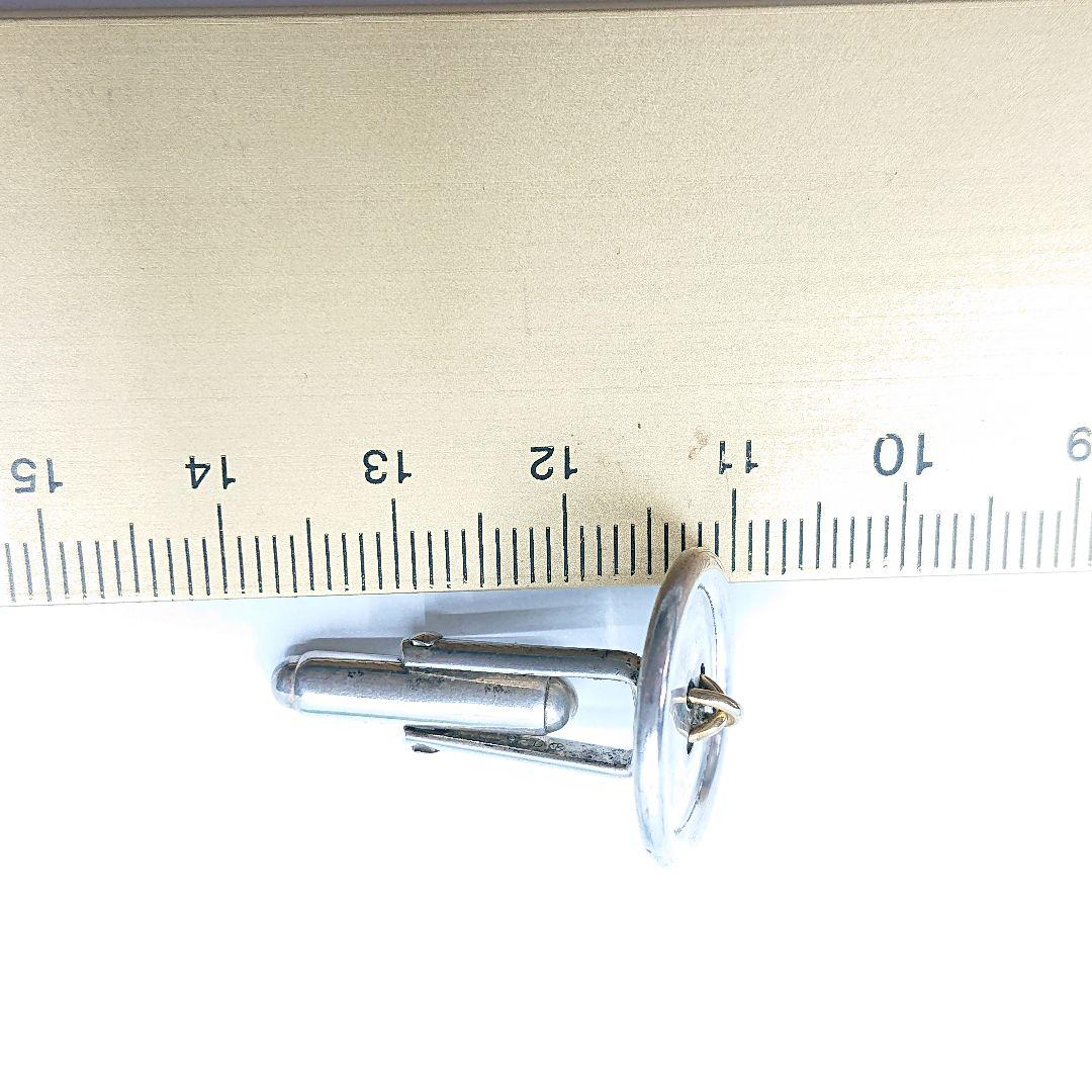 ※専用です！ 18金 コンビ ボタン カフス 片方