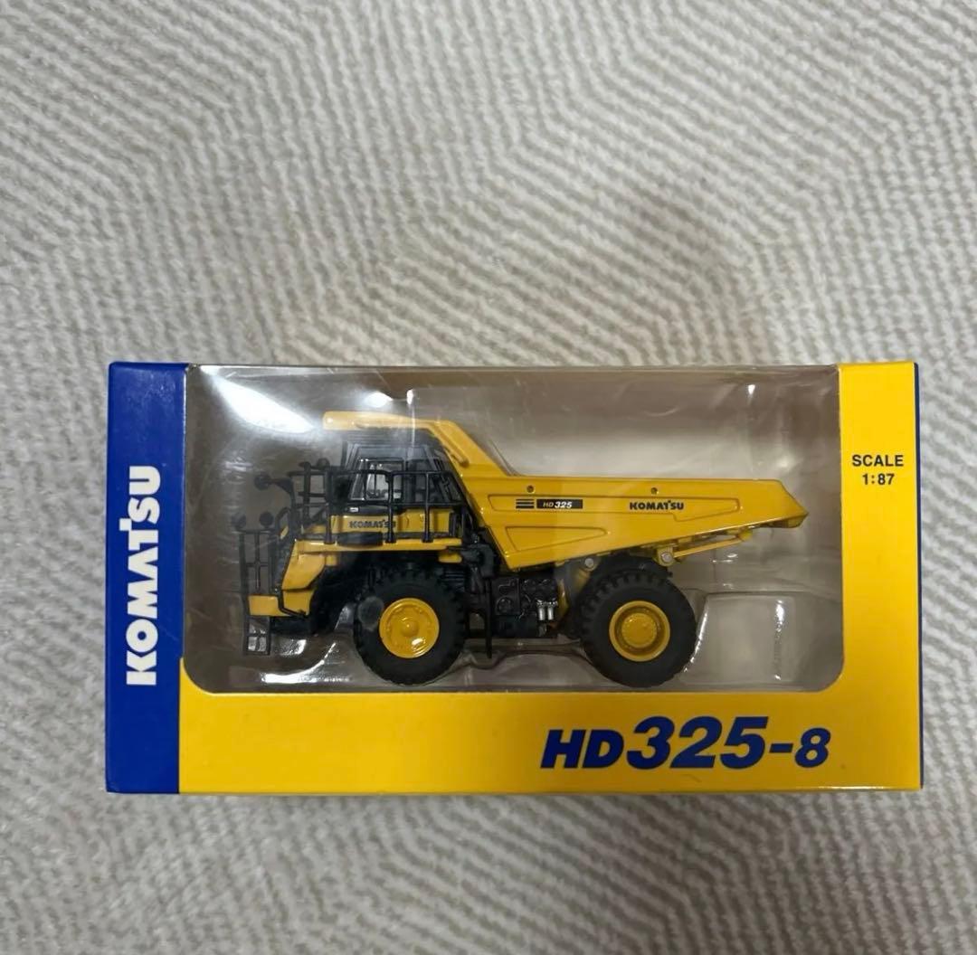 KOMATSU オリジナルミニチュア 6点セット