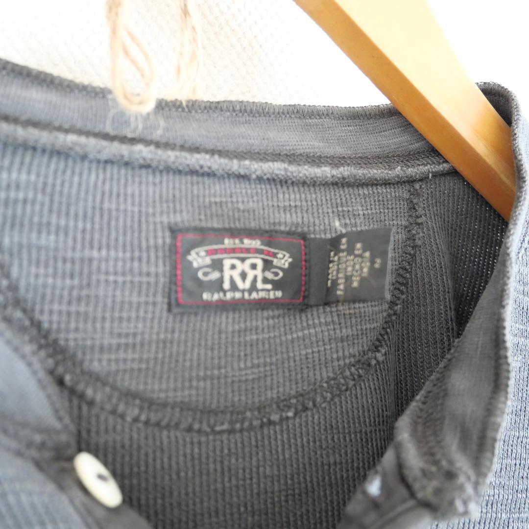 美品 RRL ストレッチ コットン ジャカード ワッフル ヘンリー　size2
