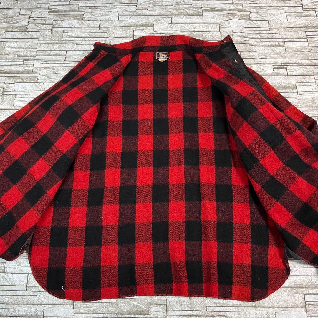 40s Woolrich マッキーノジャケット バッファローチェック ビンテージ