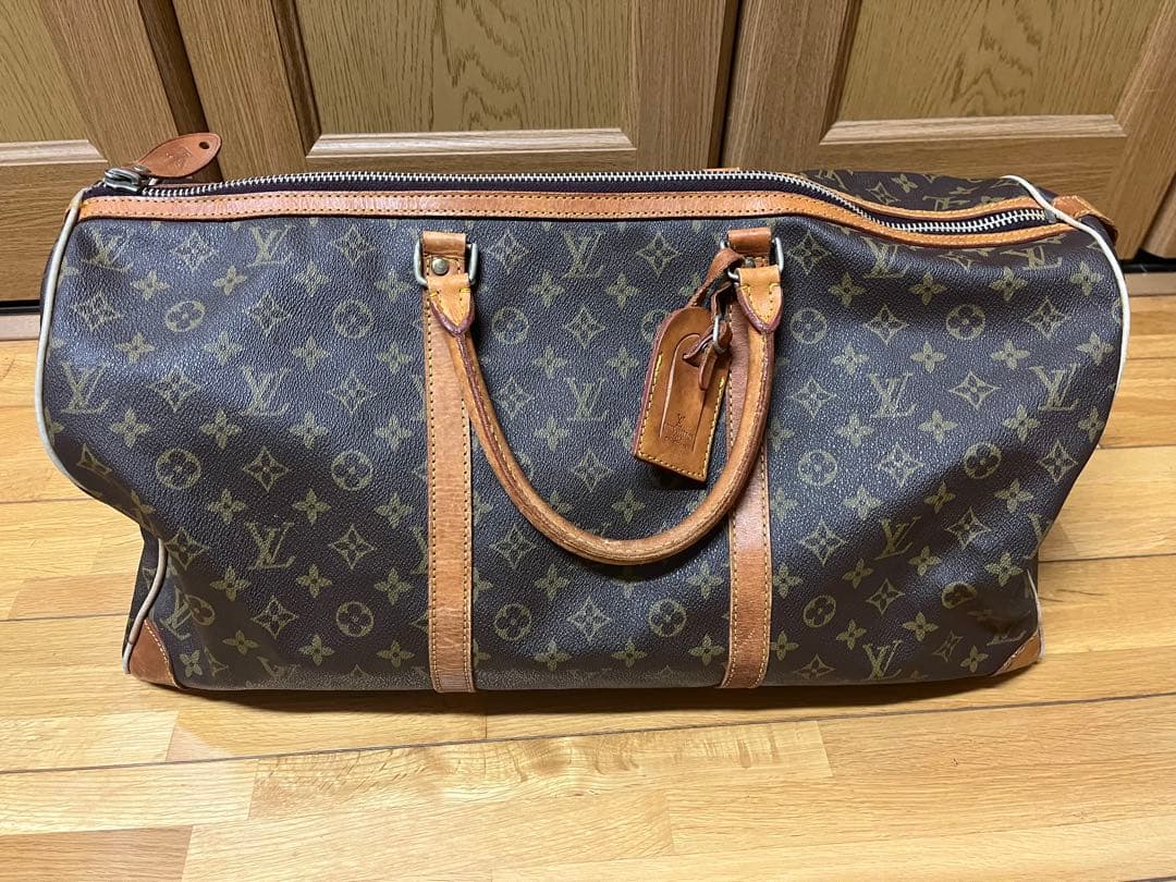 【Louis Vuitton】ボストンバッグ 大容量　ブラウン