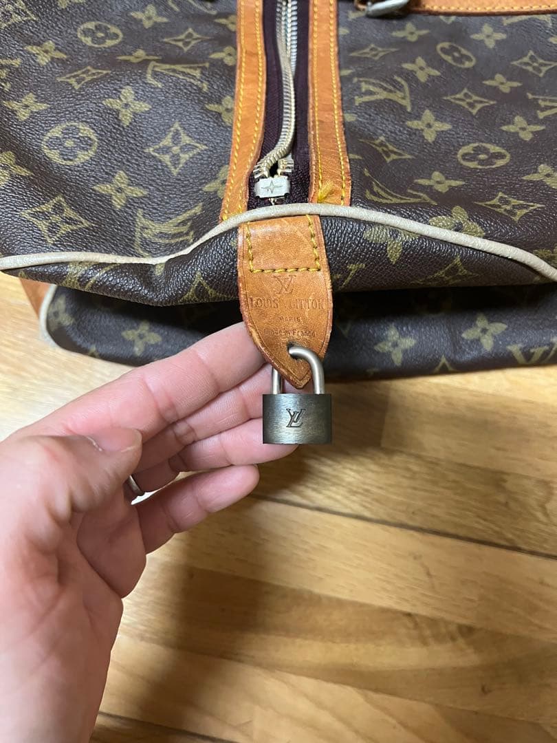 【Louis Vuitton】ボストンバッグ 大容量　ブラウン