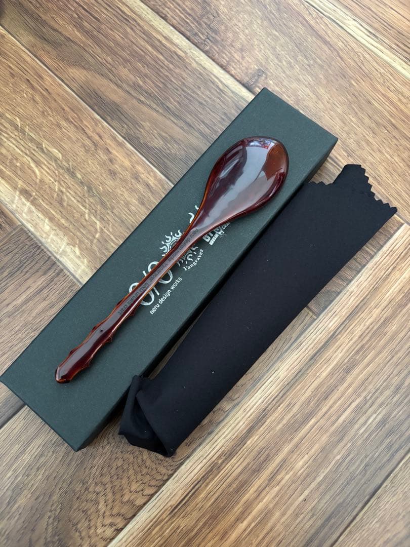 ネルデザインワークスyangraver gnu 漆コラボyanspoon竹rc解