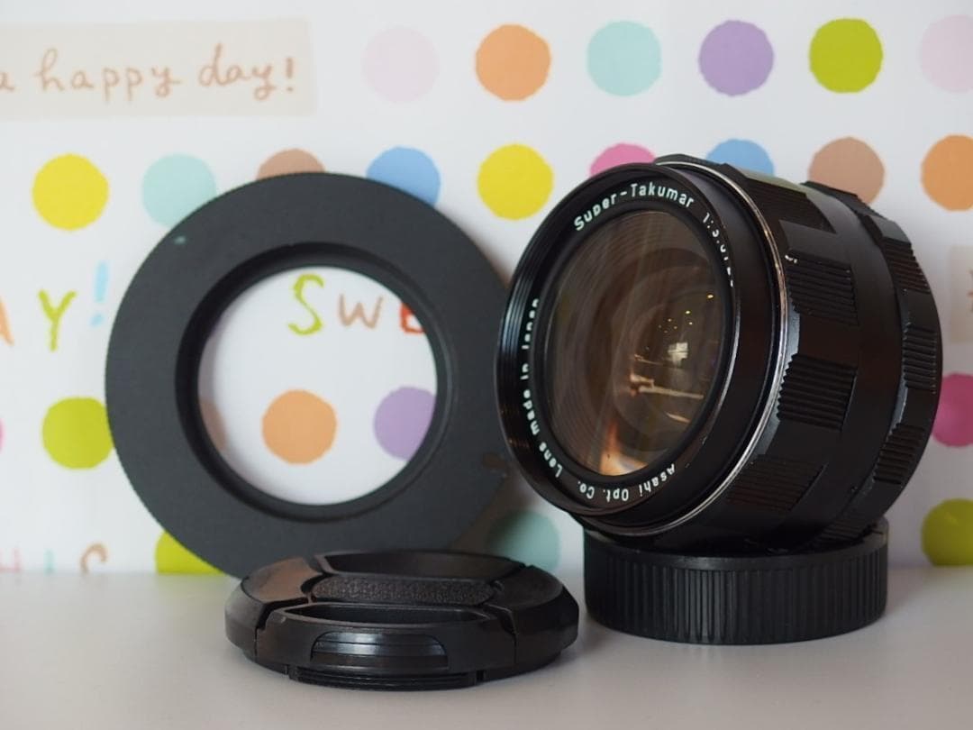 Super Takumar 28mm F3.5 Canon EFアダプターセット