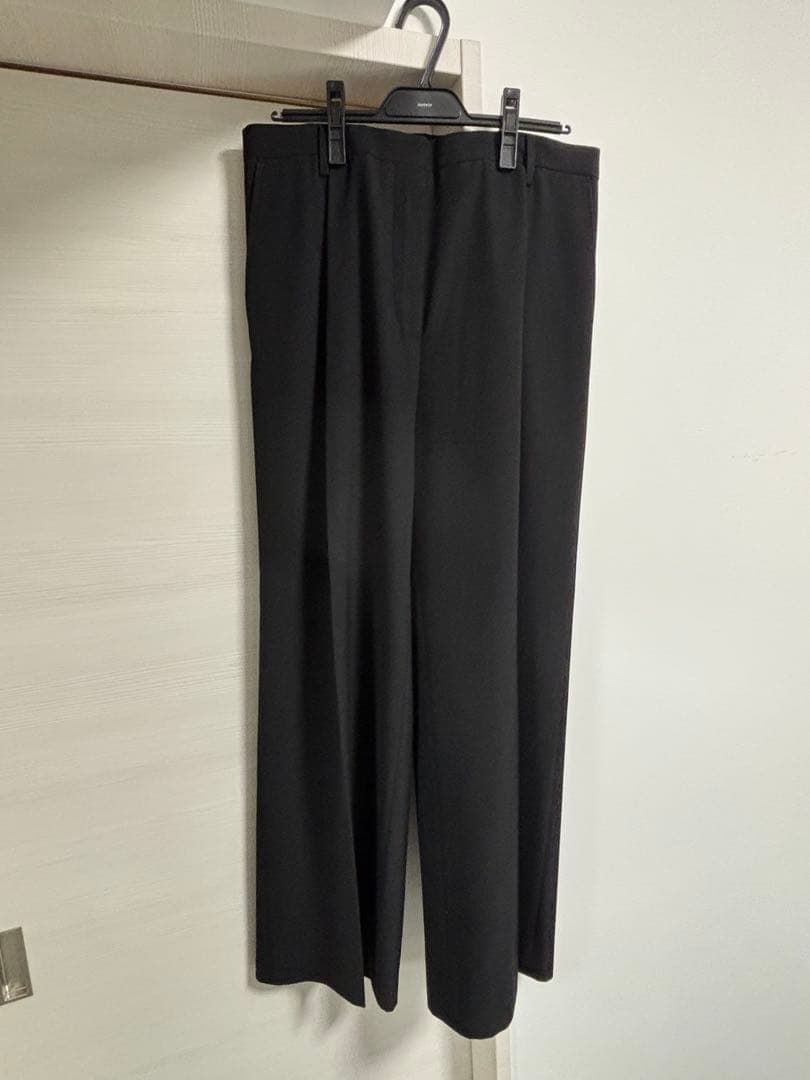 dries van noten 1タックワイドスラックス