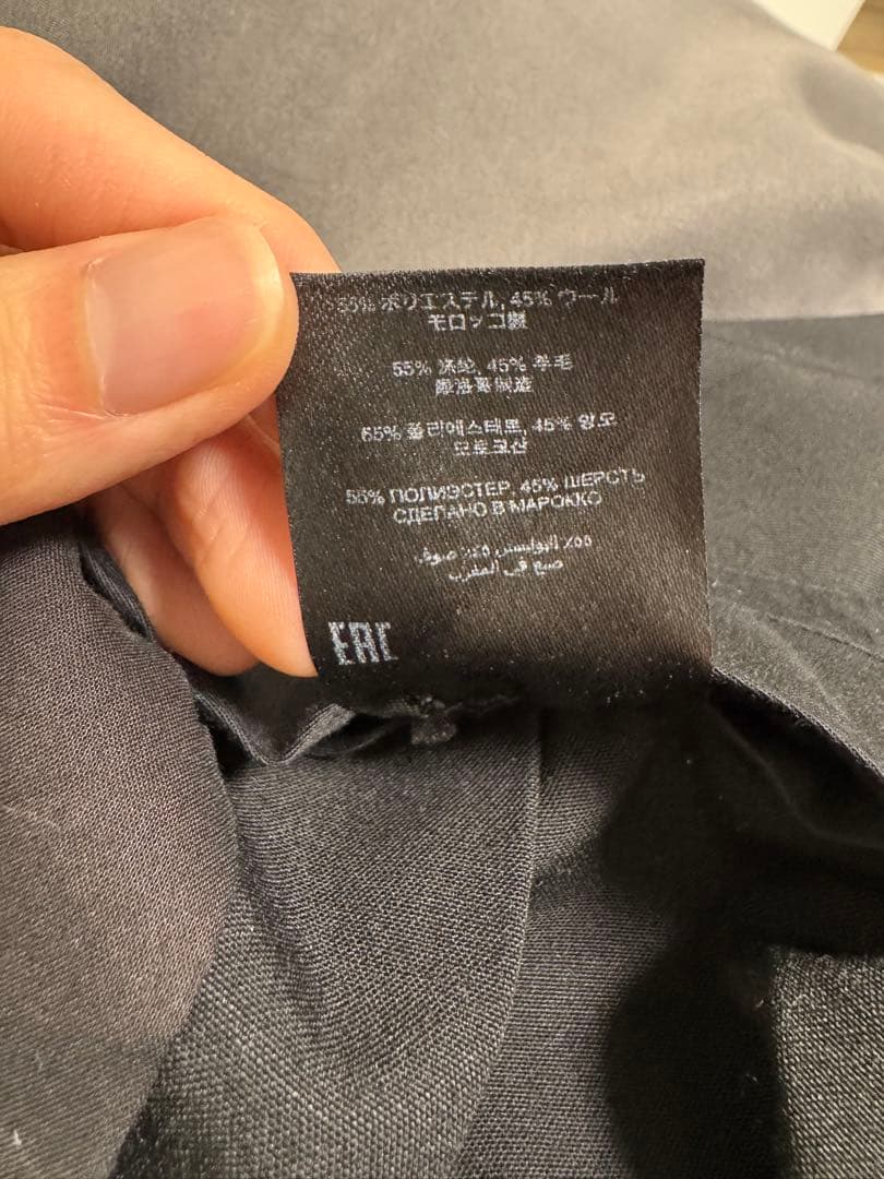 dries van noten 1タックワイドスラックス