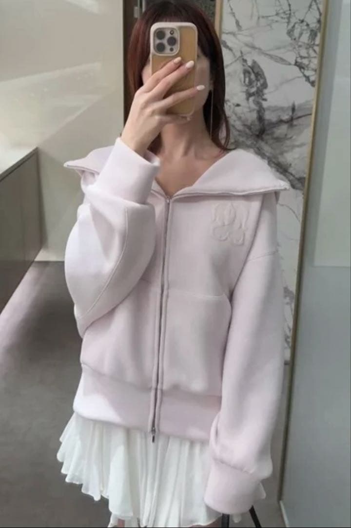 大人気Pnk スナイデル ボリュームパーカー