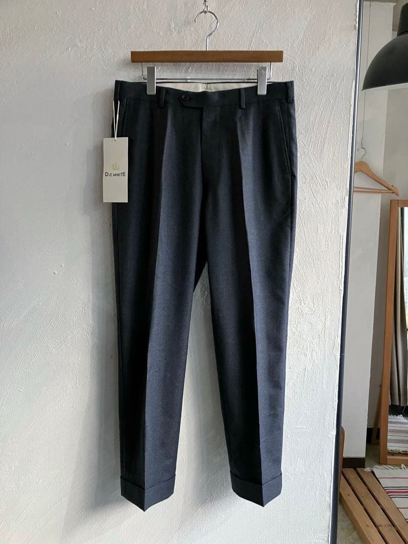新品 D.C.WHITE FINE WOOL AMERICAN TROUSER