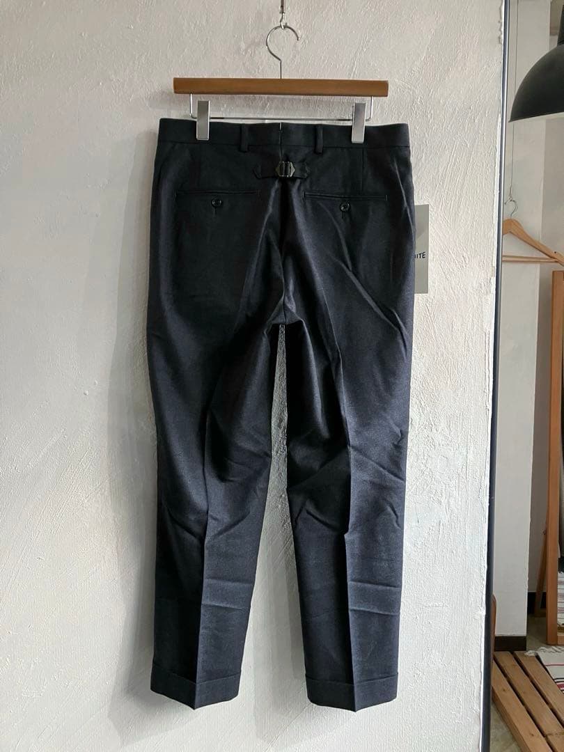 新品 D.C.WHITE FINE WOOL AMERICAN TROUSER