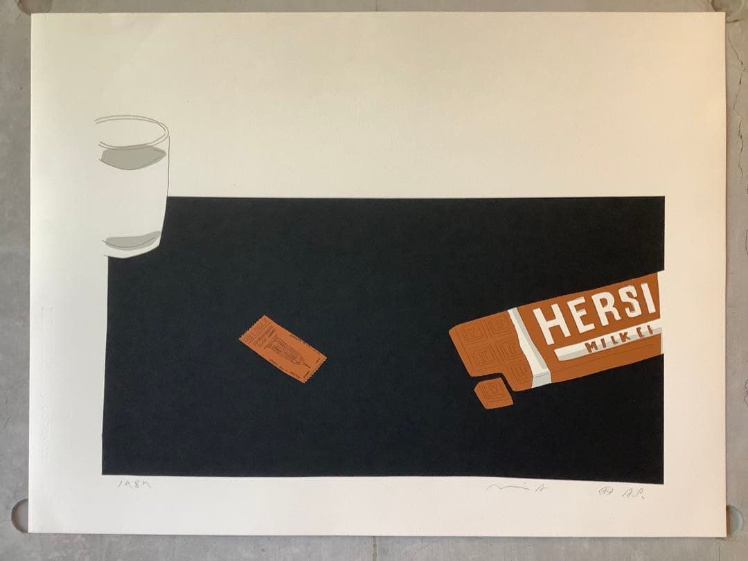 安西水丸 版画作品(HERSI)