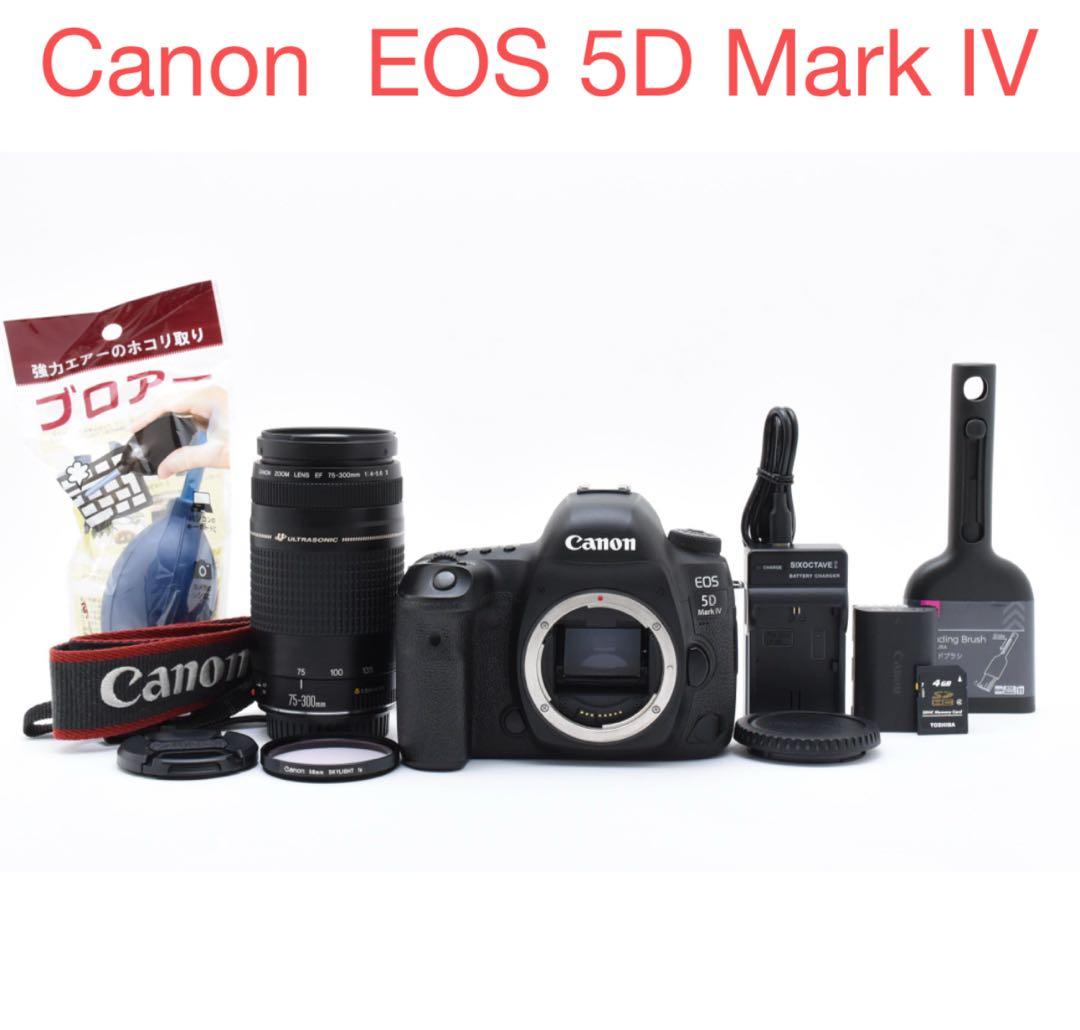 デジタル 一眼レフカメラCanon EOS 5D Mark IV望遠レンズセット