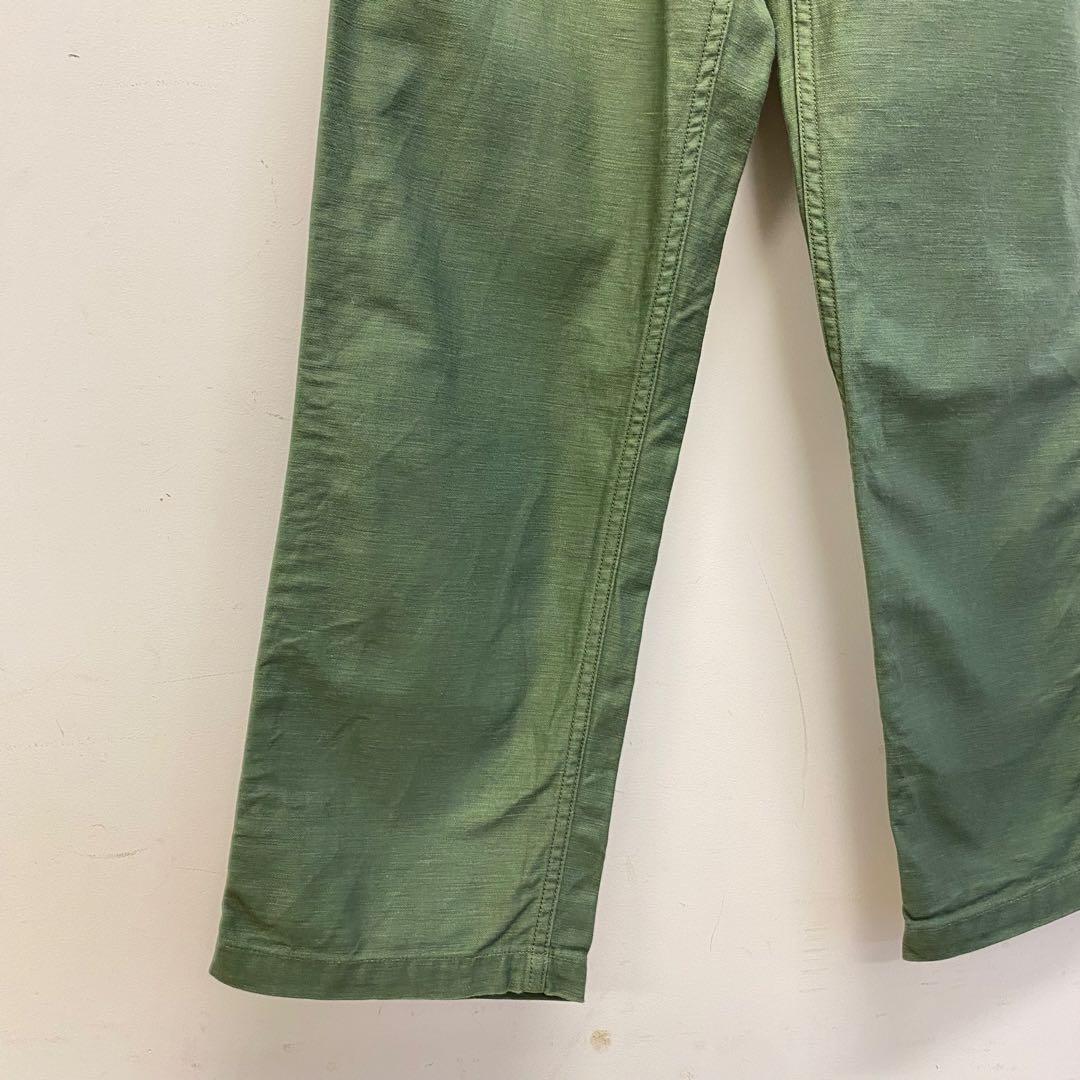 orSlow ベイカーパンツ　ファティーグ　ミリタリー　デニム　1 XS パンツ