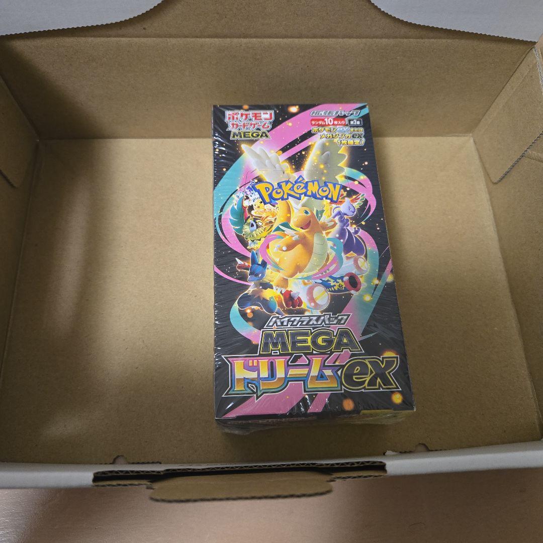 ポケモンカードゲーム MEGAドリームEX ボックス シャリンクつき