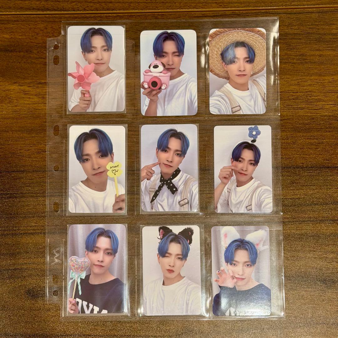 ateez hongjoong outlaw ホンジュン トレカセット