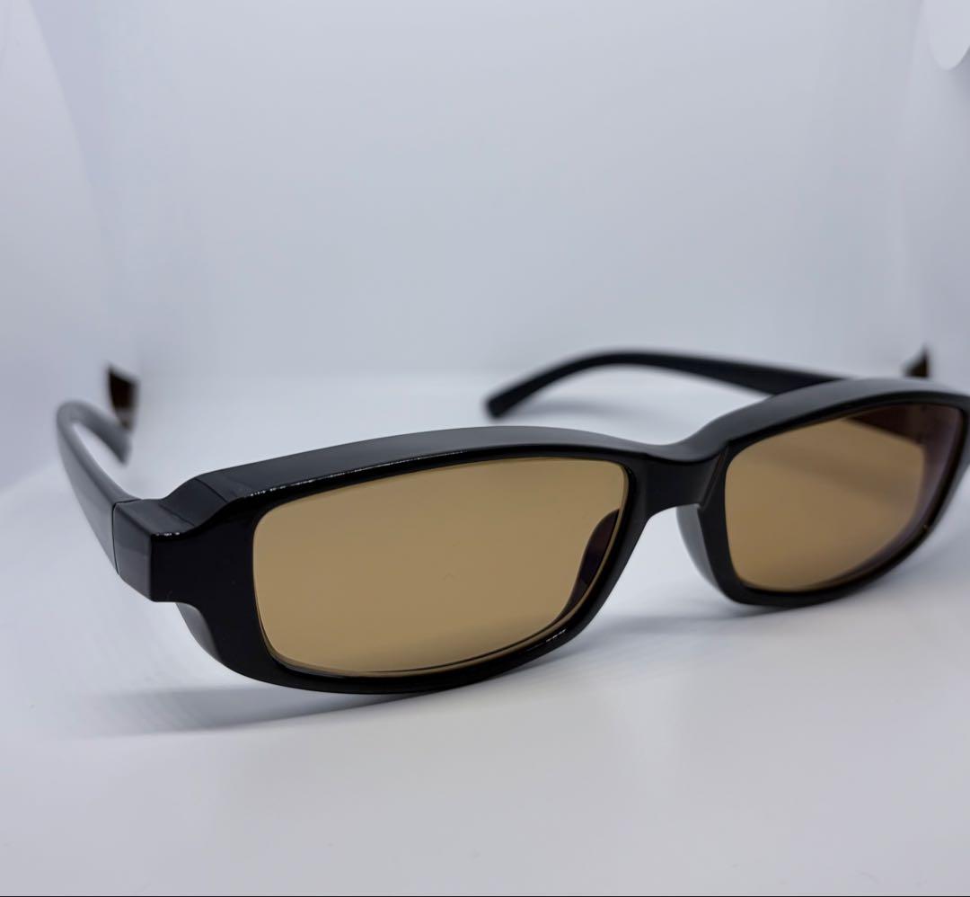 TALEX ラスターオレンジ ノンブランド枠 タレックス 偏光オーバーサングラス