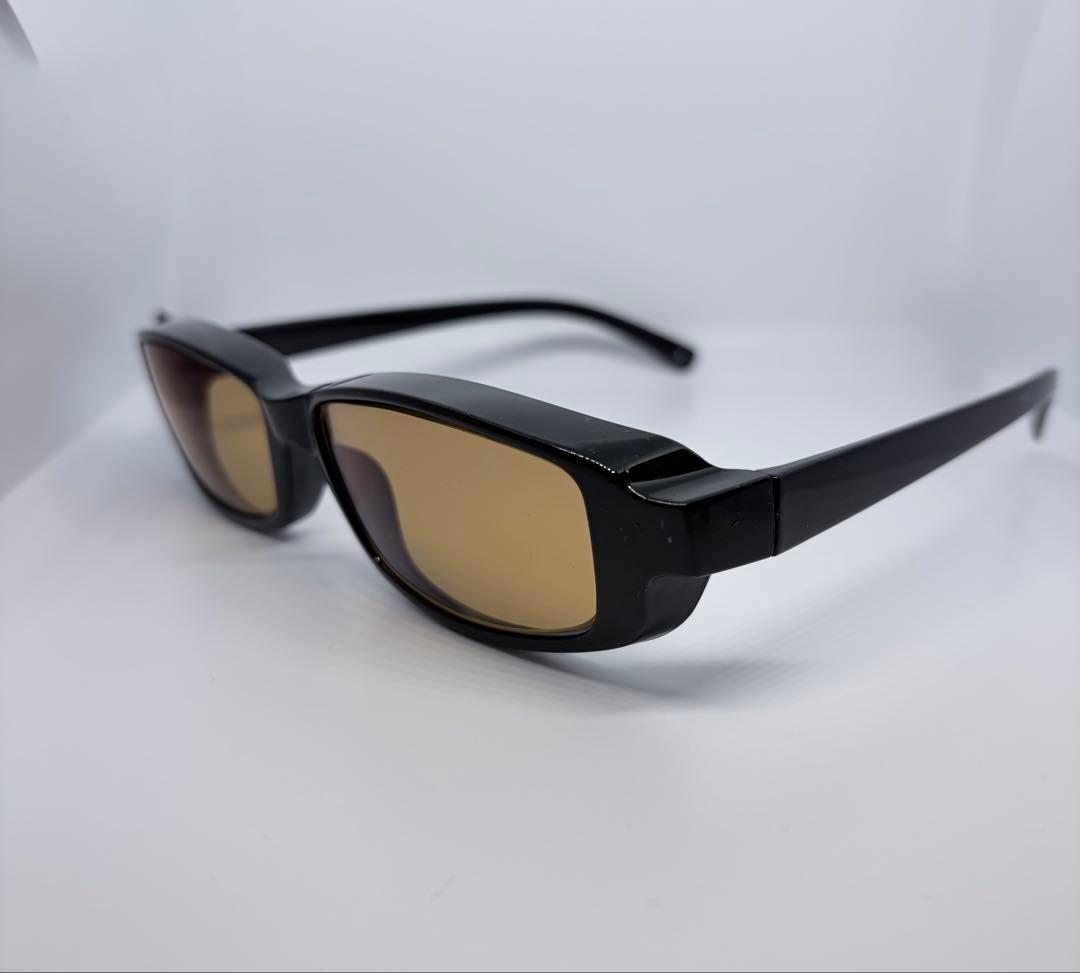 TALEX ラスターオレンジ ノンブランド枠 タレックス 偏光オーバーサングラス